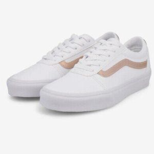 Vans Old Skool Wards White Leather & Rose Gold